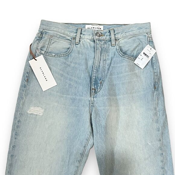 NWT SLVRLAKE Beatnik Jeans in Heartbreak Hotel Light Wash Denim Size 28 $349 - Picture 5 of 14